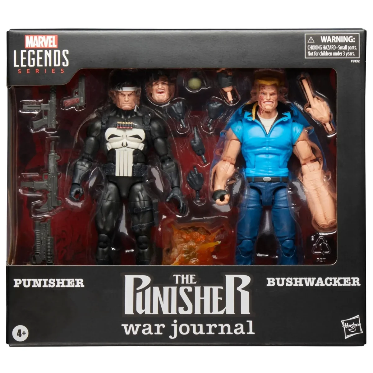 (IN STOCK) HASBRO F9132 Marvel Legends 6 Inch Scale Punisher and Bushwacker - Image 1
