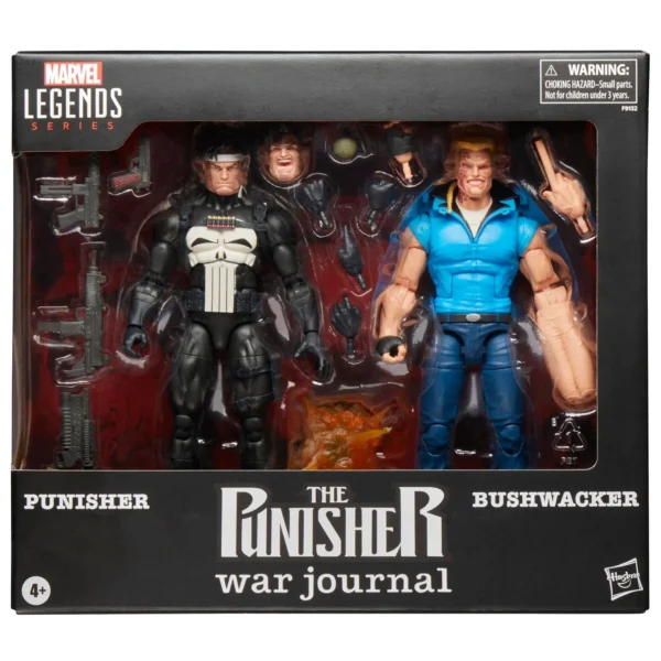 [ETA: 08/2025] (PRE-ORDER RESTOCK) HASBRO F9132 Marvel Legends 6 Inch Scale Punisher and Bushwacker