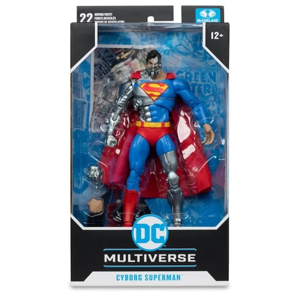 [ETA: 07/2025] (PRE-ORDER) MCFARLANE TOYS MF17413 7 Inch Scale DC Multiverse Cyborg Superman