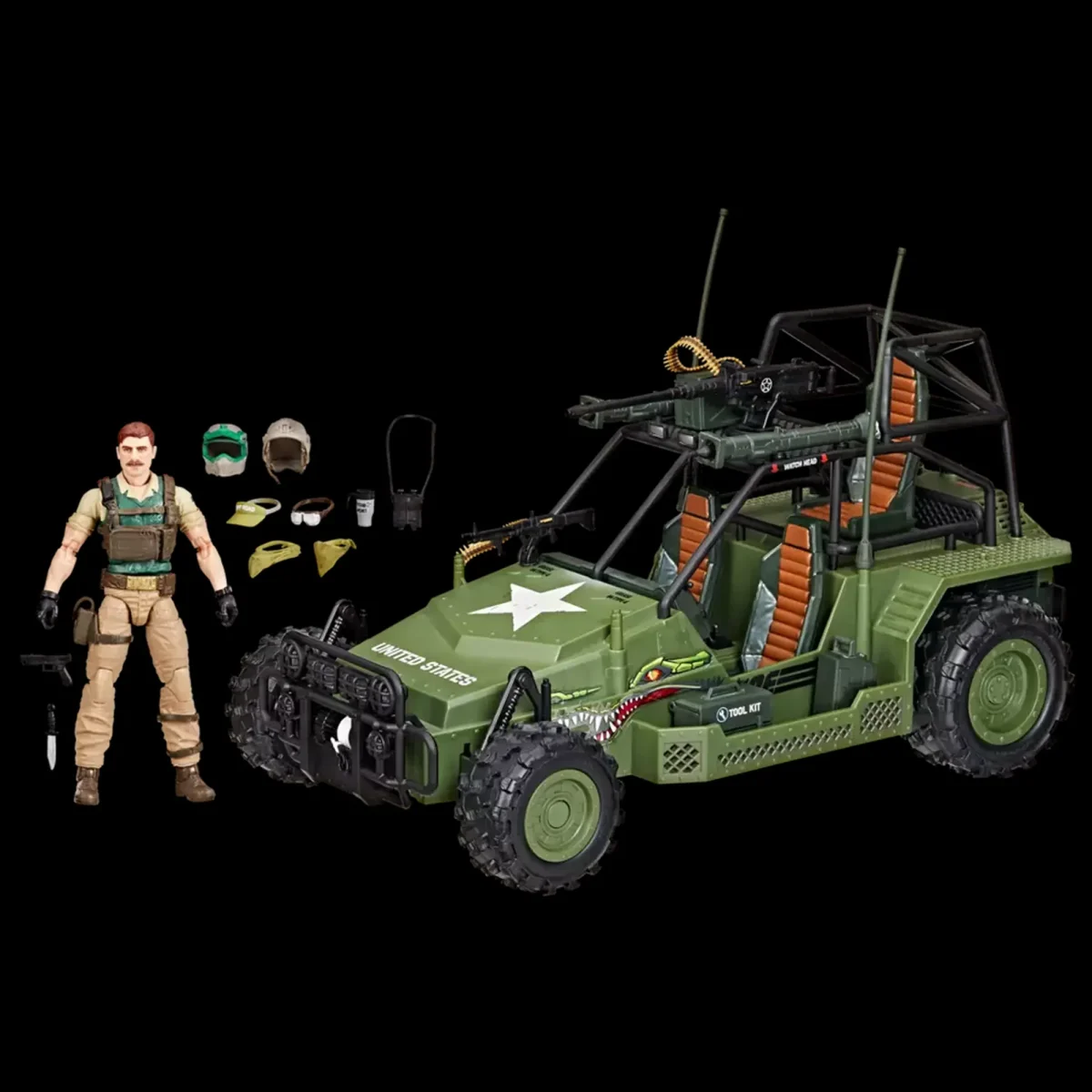 [ETA: 01/2026] (PRE-ORDER - PULSE) HASBRO G1174 G.I.Joe Classified Crankcase & A.W.E. Striker - Image 1