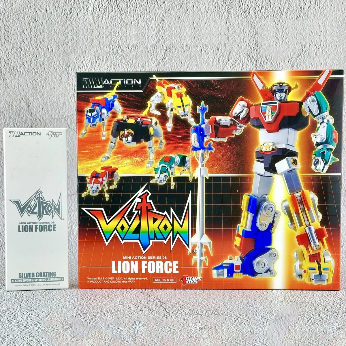 [ETA: 10/2025] (PRE-ORDER - ACGHK VERSION) ACTION TOYS Mini Action Voltron Lion Force - Image 1