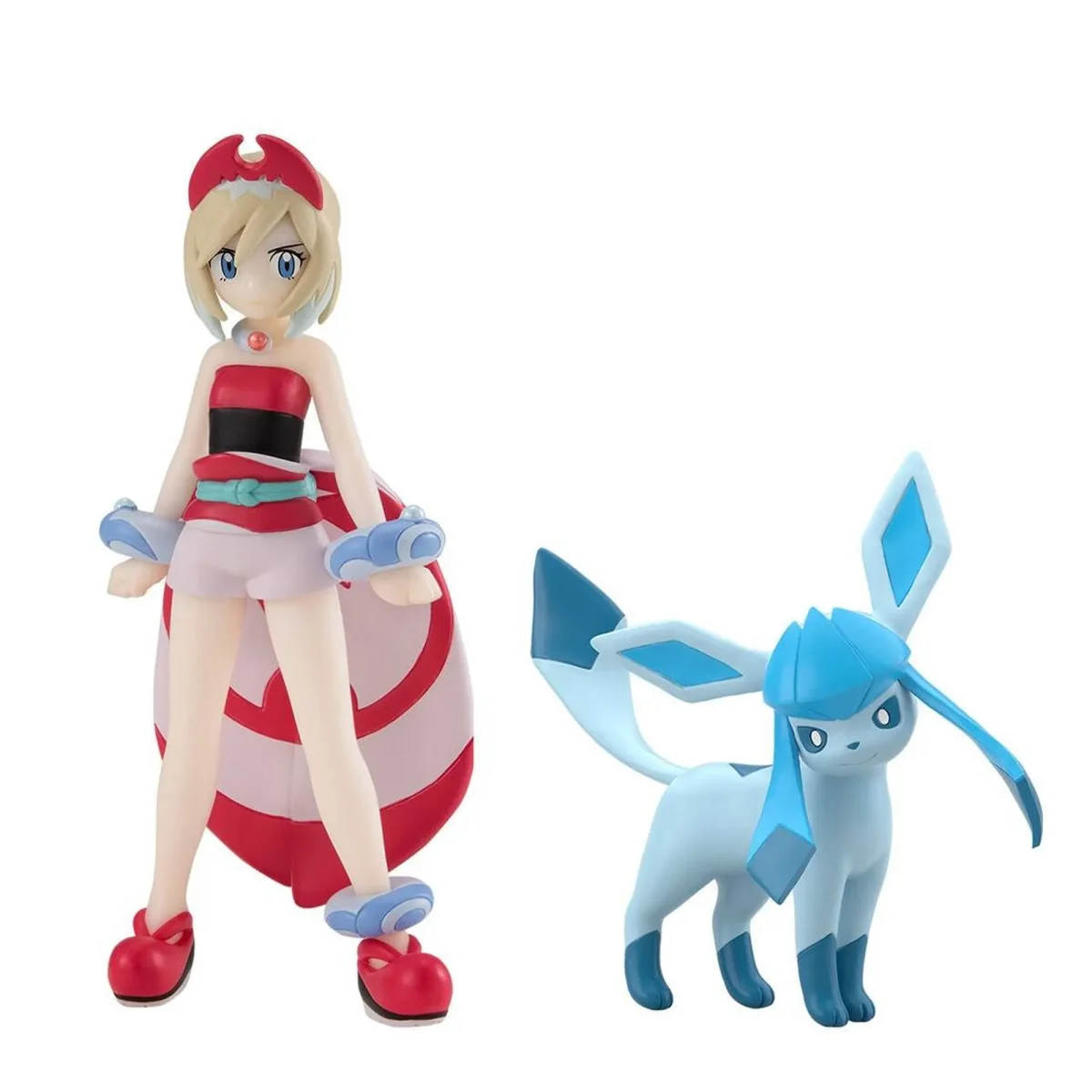 [ETA: 01/2026] (PRE-ORDER) BANDAI 92481-1Y Pokemon Scale World Hisui Region Irida and Glaceon - Image 1