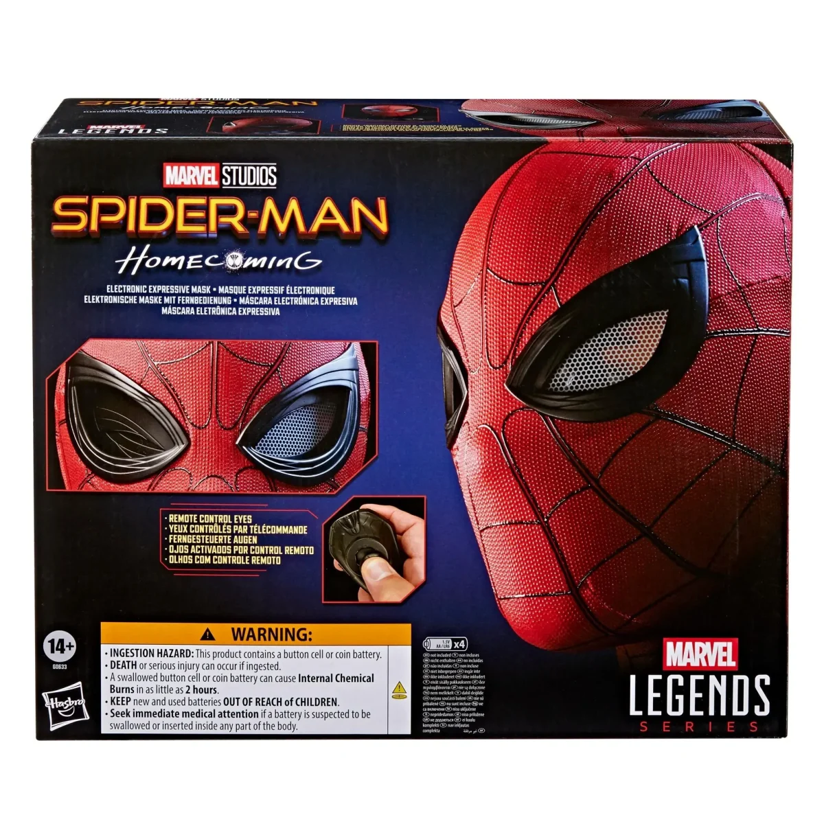 [ETA: 01/2026] (PRE-ORDER) HASBRO G0633 Marvel Legend Spider-Man Electronic Expressive Mask - Image 1