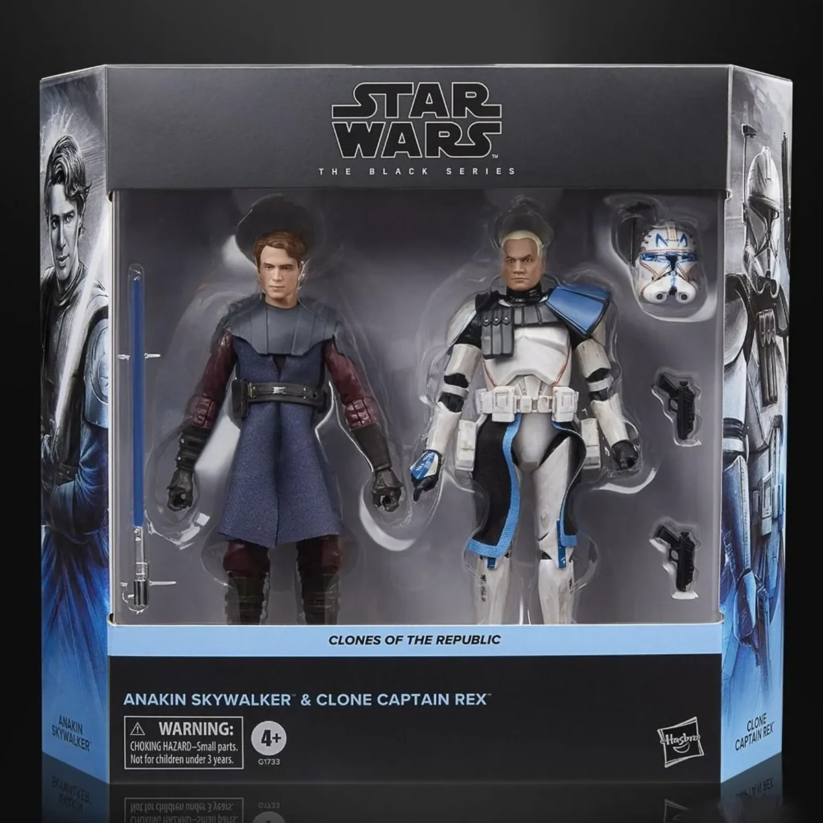 [ETA: 01/2026] (PRE-ORDER) HASBRO G1733 TBS 6 Inch Scale Anakin Skywalker and Clone Captain Rex - Image 1