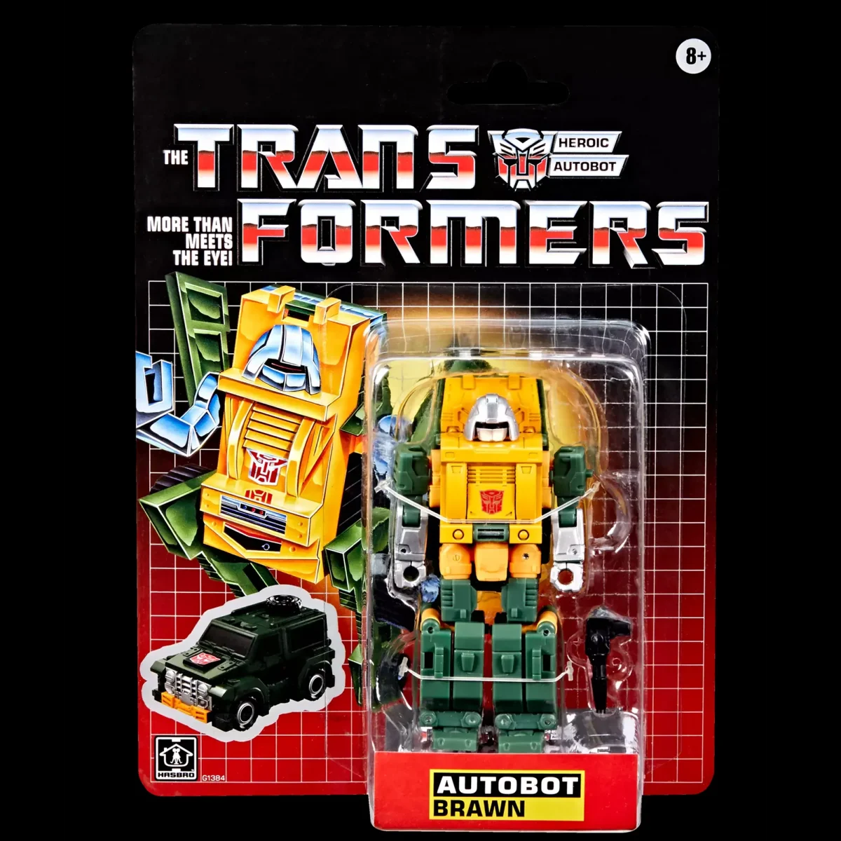 [ETA: 11/2025] (PRE-ORDER) HASBRO G1384 Retro G1 Autobot Brawn - Image 1