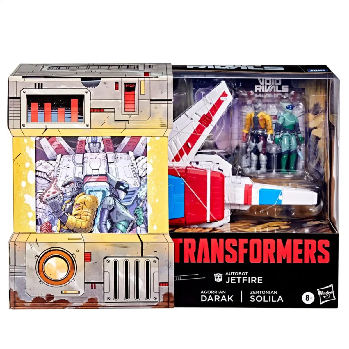 [ETA: 09/2025] (PRE-ORDER - SDCC EXCLUSIVE) HASBRO G1099 Void Rivals (Jetfire/Darak/Solila) - Image 1