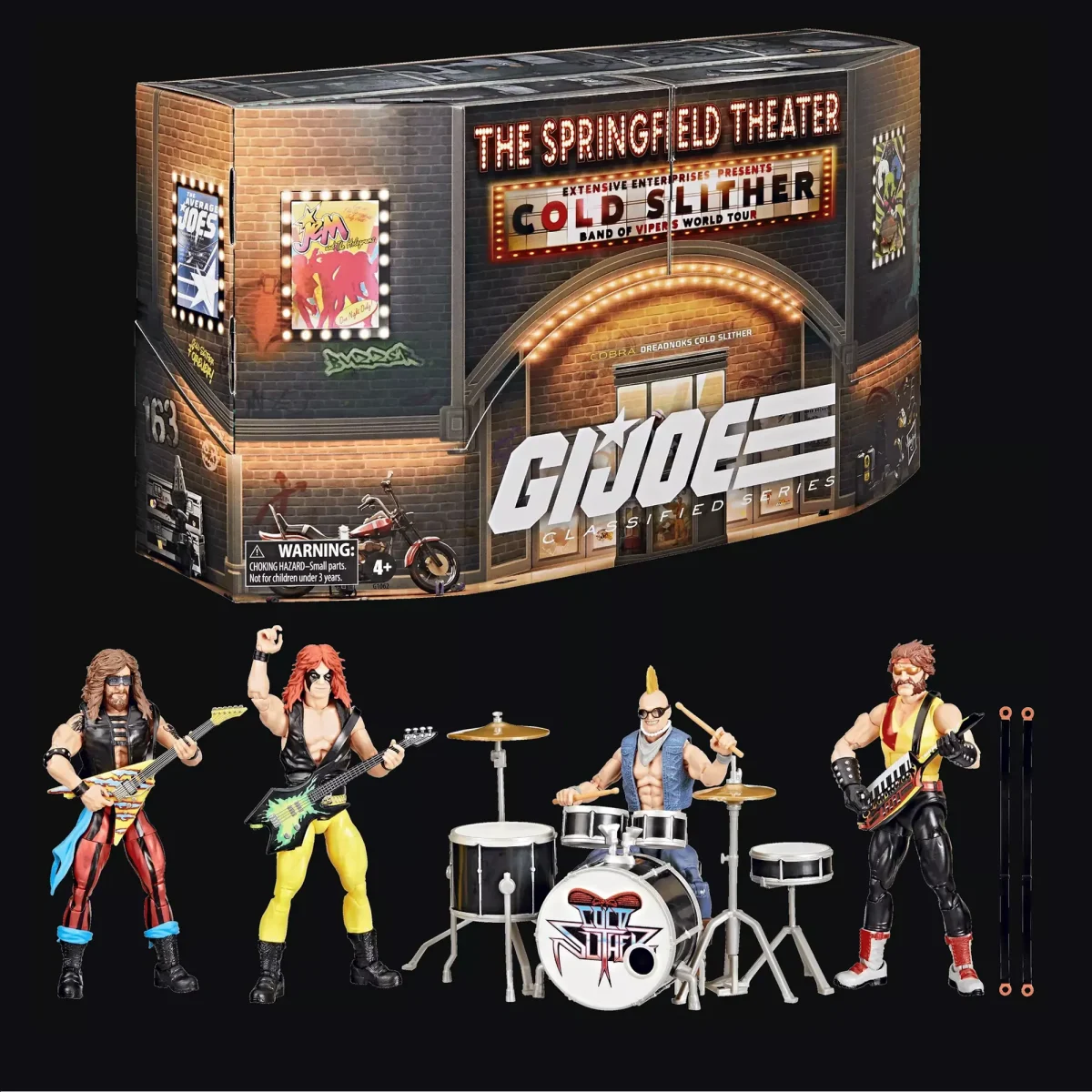 [ETA: 09/2025] (PRE-ORDER - SDCC EXCLUSIVE) HASBRO G1062 G.I.Joe Classified #163 Cold Slither - Image 1