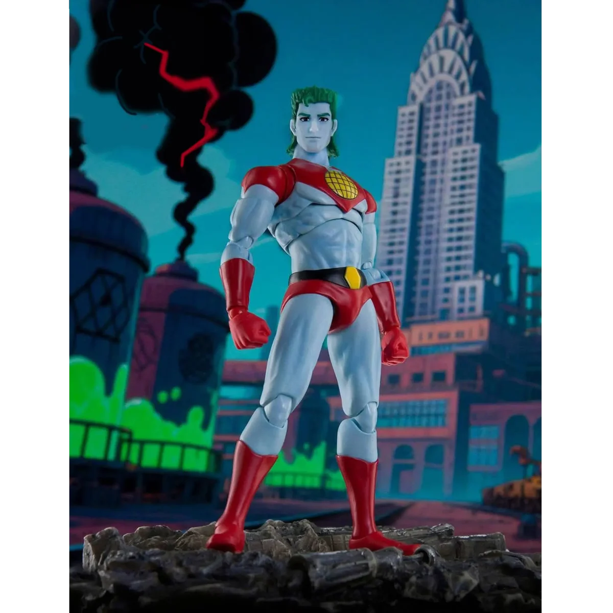 [ETA: 10/2025] (PRE-ORDER) DASIN MODEL 1/12 Scale Earth Superman (Captain Planet) - Image 1