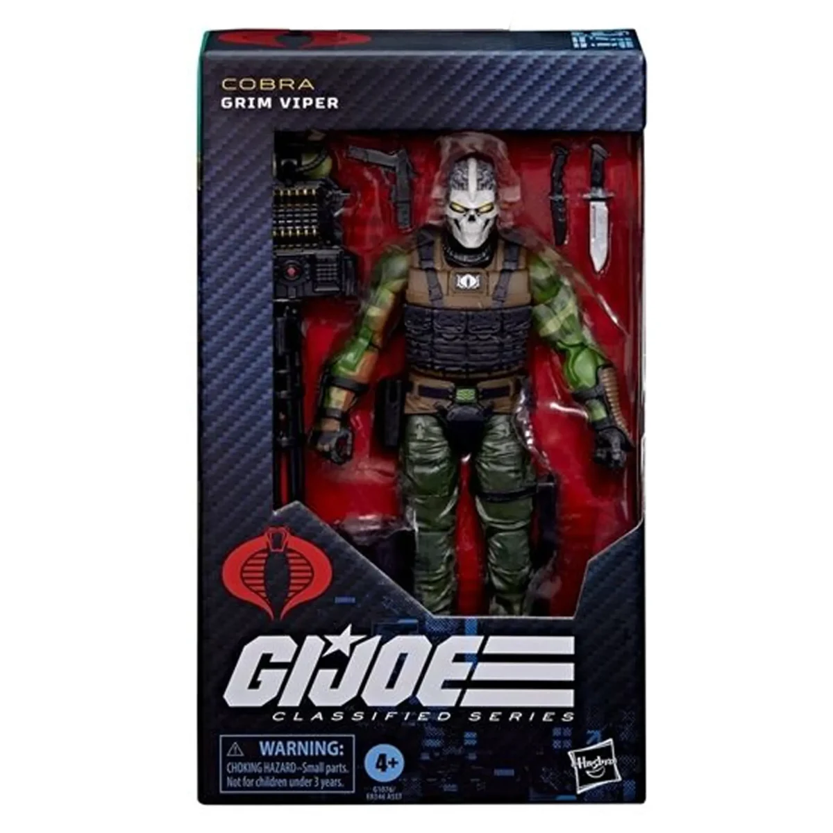 [ETA: 02/2026] (PRE-ORDER) HASBRO G1076 G.I.Joe Classified 6 Inch Scale Grim Viper - Image 1