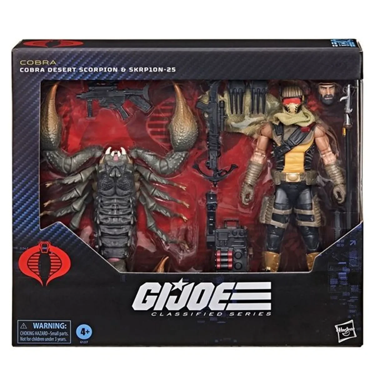 [ETA: 02/2026] (PRE-ORDER) HASBRO G1227 G.I.Joe Classified Cobra Desert Scorpion & SKRP10N-25 - Image 1