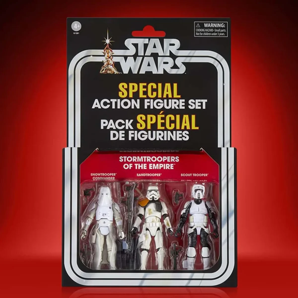 [ETA: 09/2025] (PRE-ORDER) HASBRO G1281 Star Wars TVC Stormtroopers of the Empire 3-Pack - Image 1