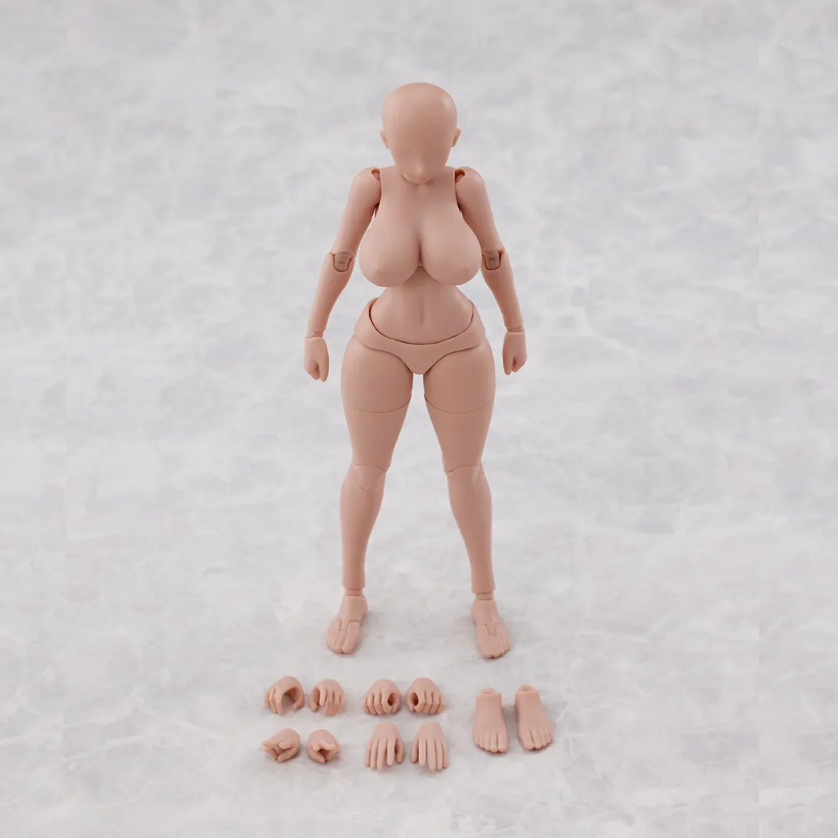 [ETA: Q1 2026] (PRE-ORDER - BLACK SKIN) K-TOYS 1/12 Scale KT02B Female Body - Image 1