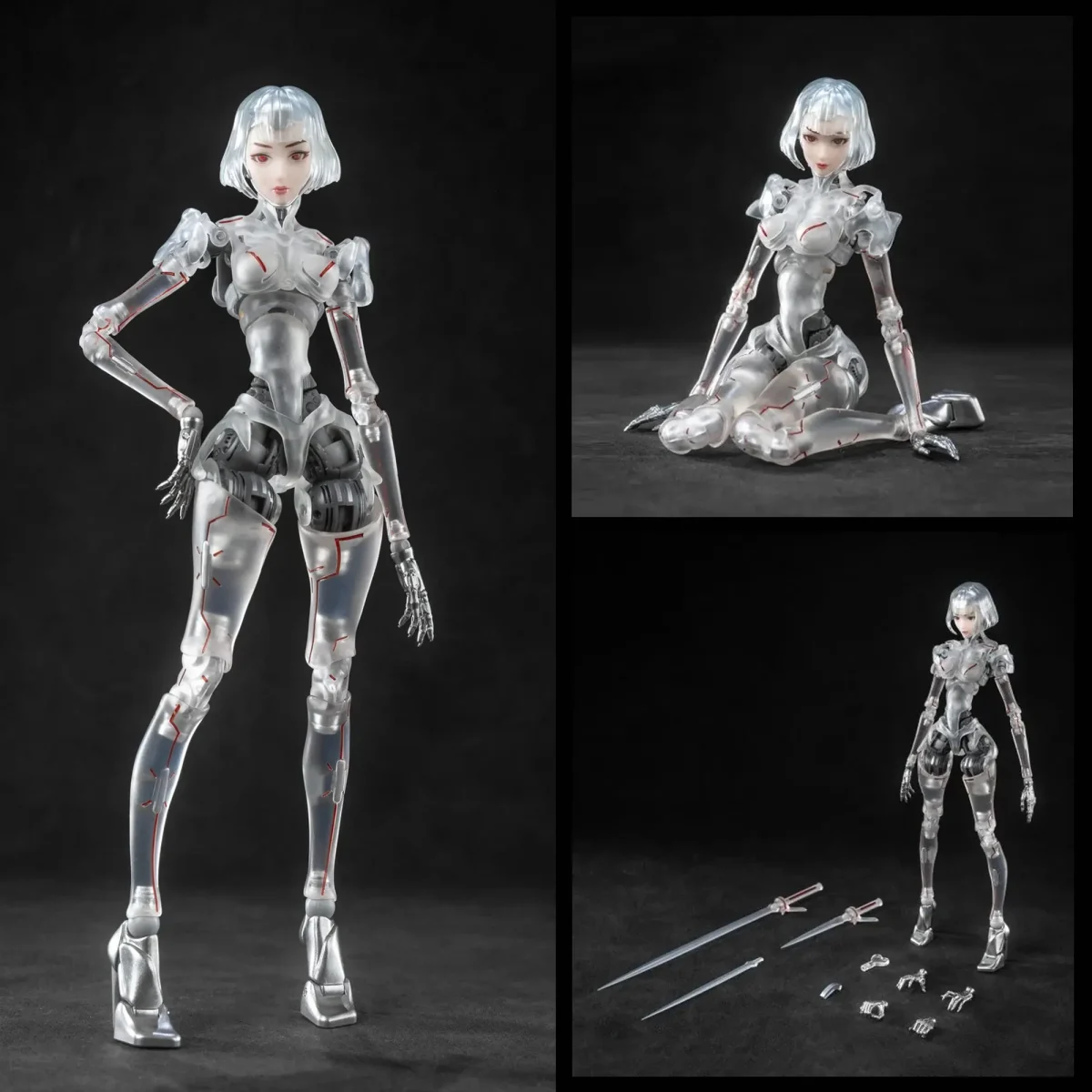 [ETA: 10/2025] (PRE-ORDER) GUKE GK01FEC1 1/12 Scale AI Agent-Femella C1 - Image 1