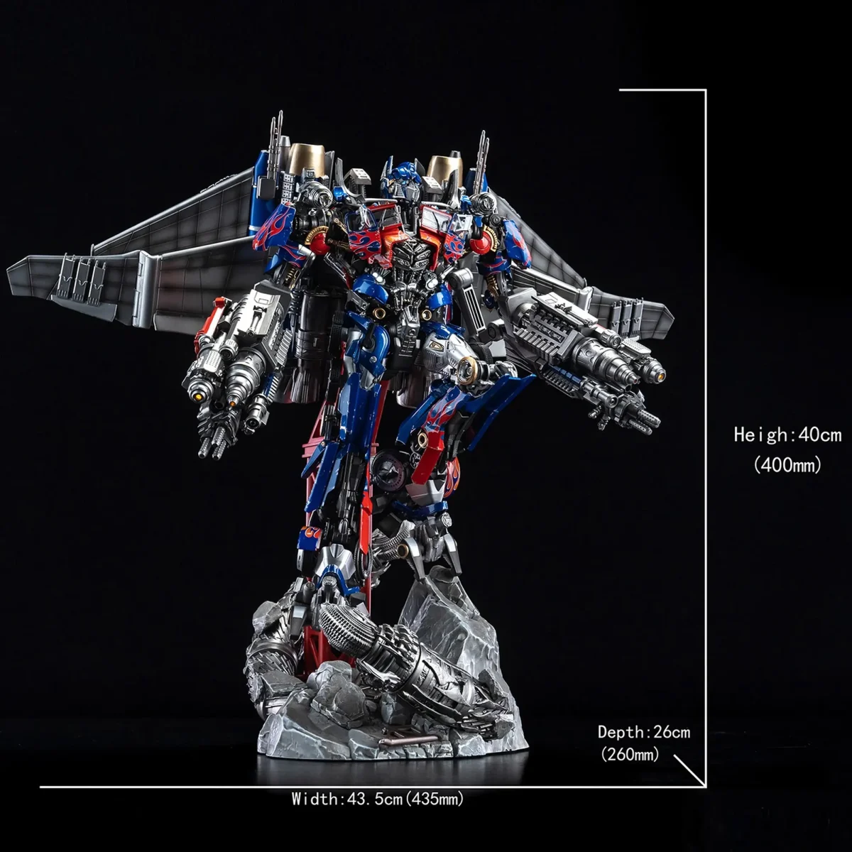 [ETA: Q3 2026] (PRE-ORDER) WAY STUDIOS "Transformers: Dark of the Moon" MSP Series Winged Optimus Prime Ultimate Edition - Image 1