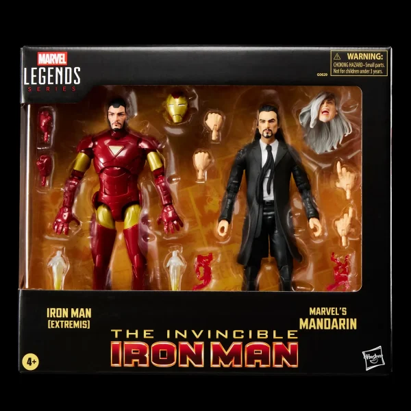 [ETA: 12/2025] (PRE-ORDER) HASBRO G0629 Marvel Legends 6 Inch Scale Iron Man (Extremis) and Mandarin