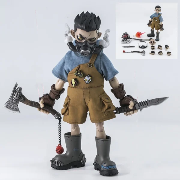 [ETA: Q3 2026] (PRE-ORDER - STANDARD) D_ONE STUDIO 1/12 Scale RageZBoys Yazai