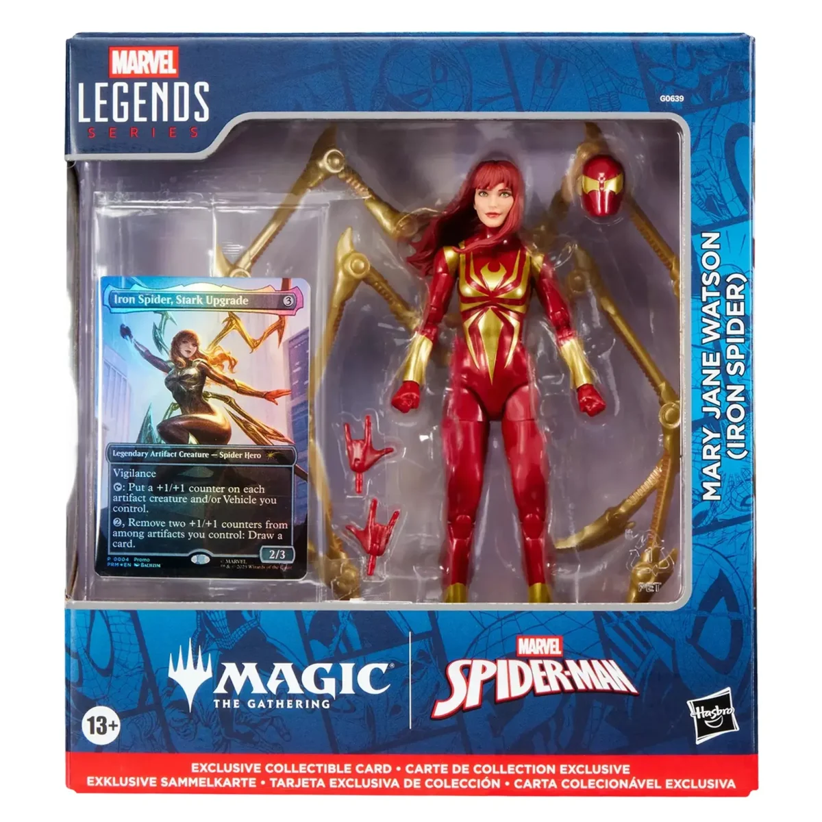 [ETA: 12/2025] (PO) HASBRO G0639 Marvel Legends Magic: The Gathering Mary Jane Watson (Iron Spider) - Image 1