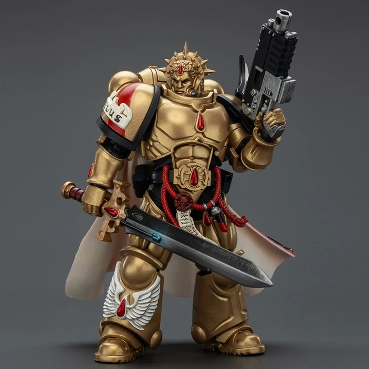 [ETA: 11/2025] (PRE-ORDER) JOYTOY 1/18 Scale JT01796 Captain with  Heavy Bolt Pistol and Power Sword - Image 1