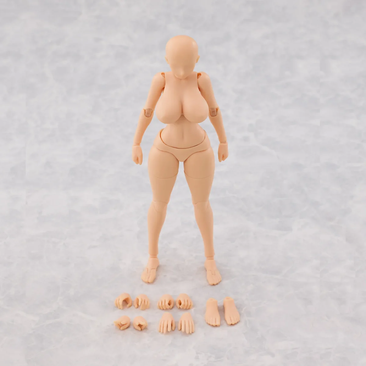 [ETA: Q1 2026] (PRE-ORDER - YELLOW SKIN) K-TOYS 1/12 Scale KT02Y Female Body - Image 1