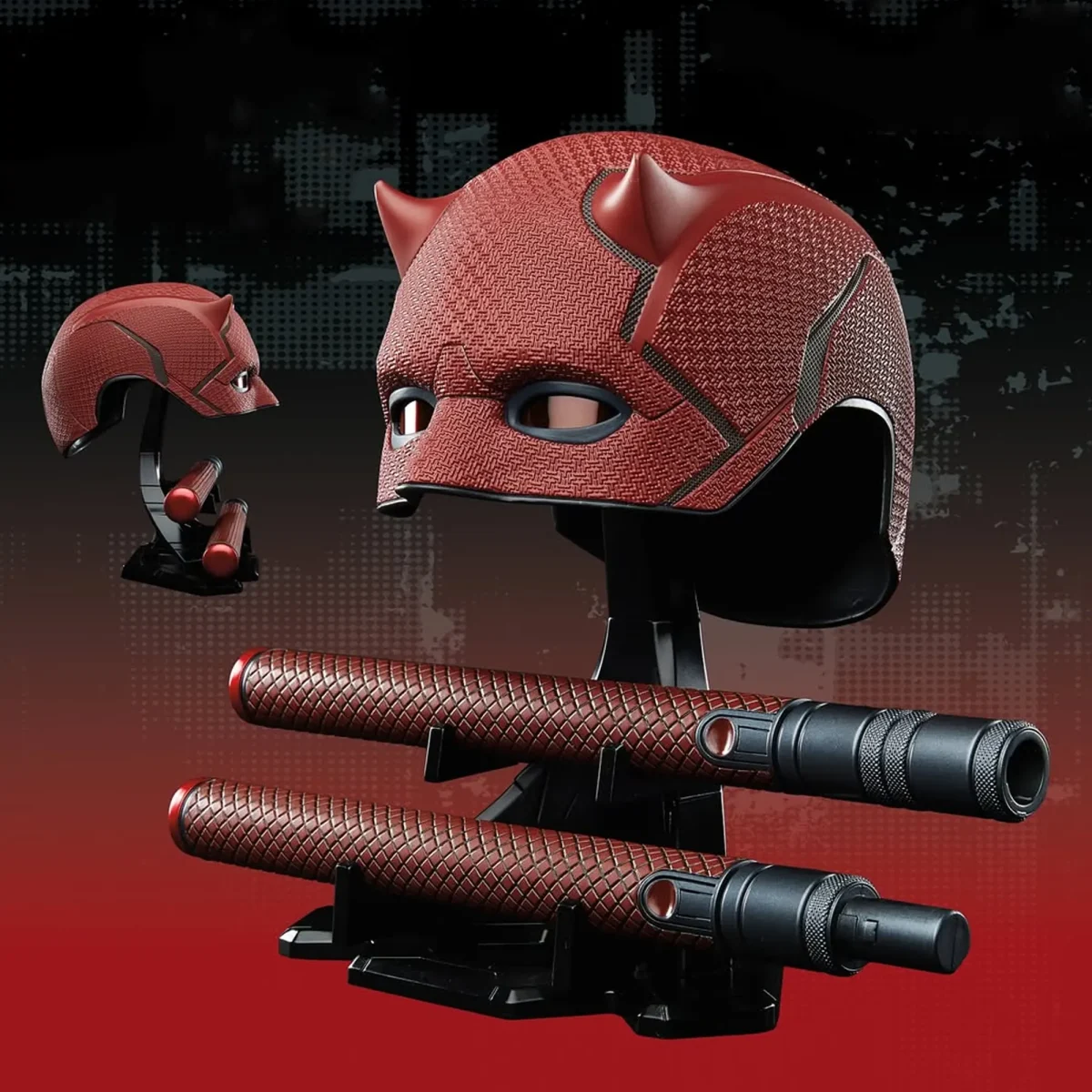 [ETA: 11/2025] (PRE-ORDER) HASBRO G1598 Marvel Legends Premium Roleplay Daredevil Helmet - Image 1