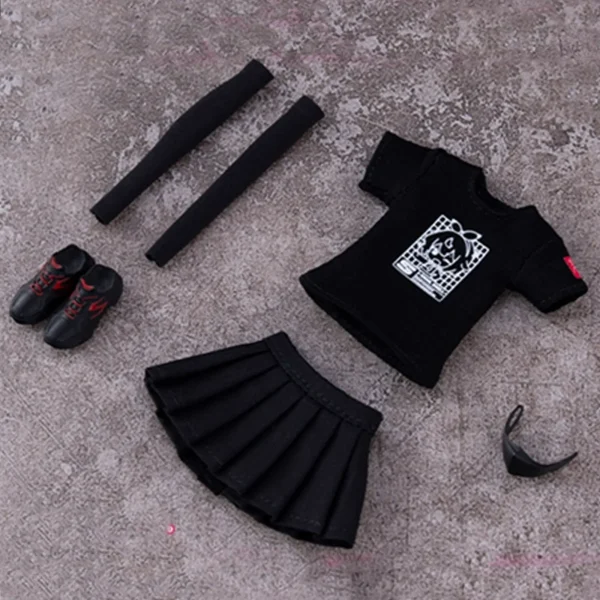 [ETA: Q2 2026] (PRE-ORDER - BLACK) SNAIL SHELL RA-01S 1/12 Scale Mecha Musume Employee Dress Code Set