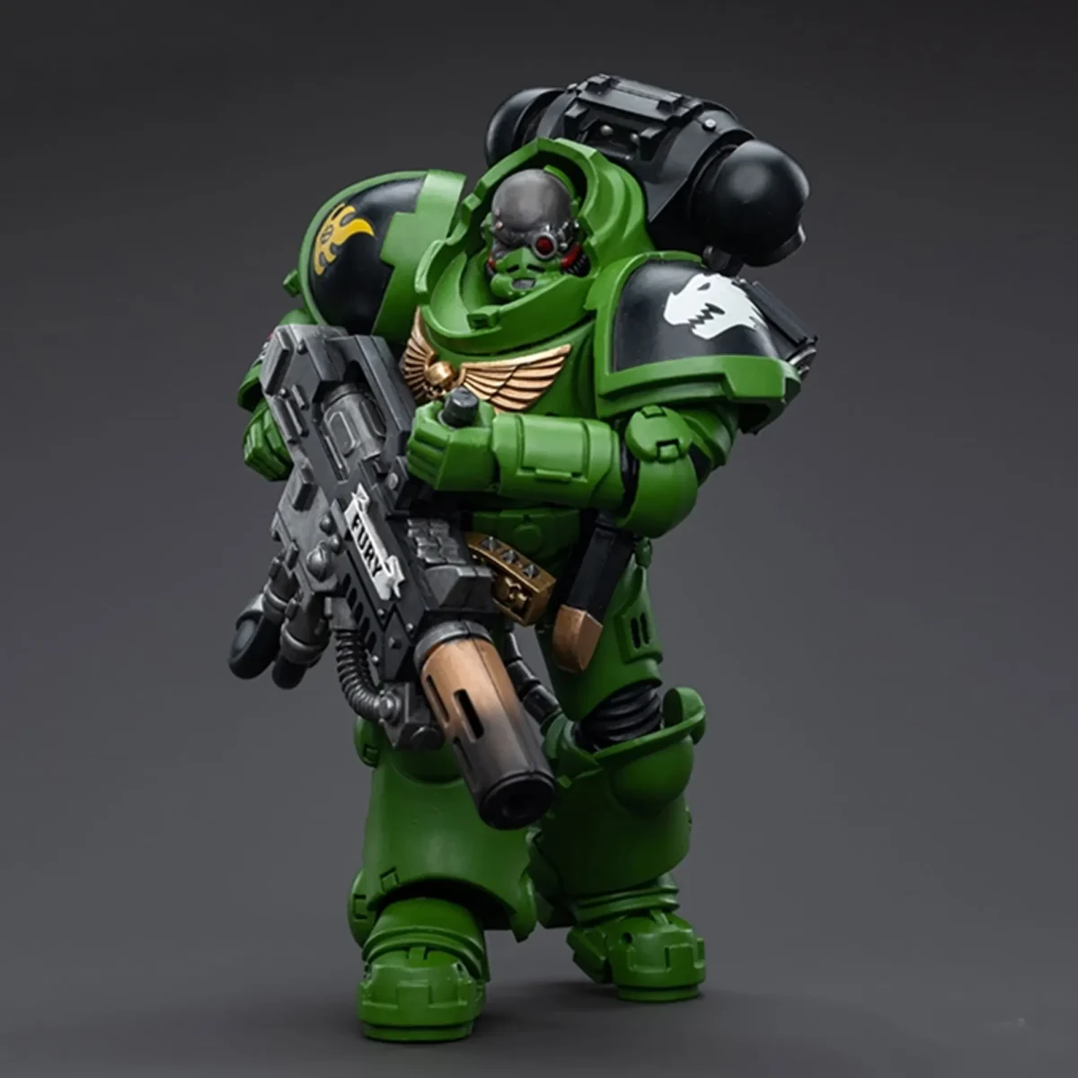 [ETA:12/2025] (PRE-ORDER) JOYTOY 1/18 Scale JT5253 Salamanders Eradicators Sergeant Bragar - Image 1