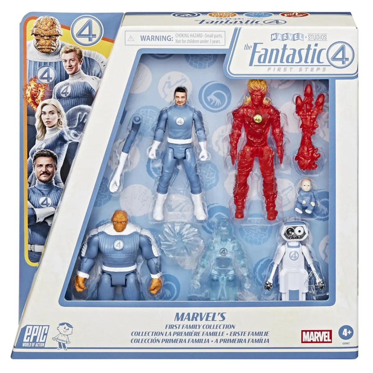 [ETA: 11/2025] (PRE-ORDER) HASBRO G0982 Marvel The Fantastic 4 - First Family Collection - Image 1