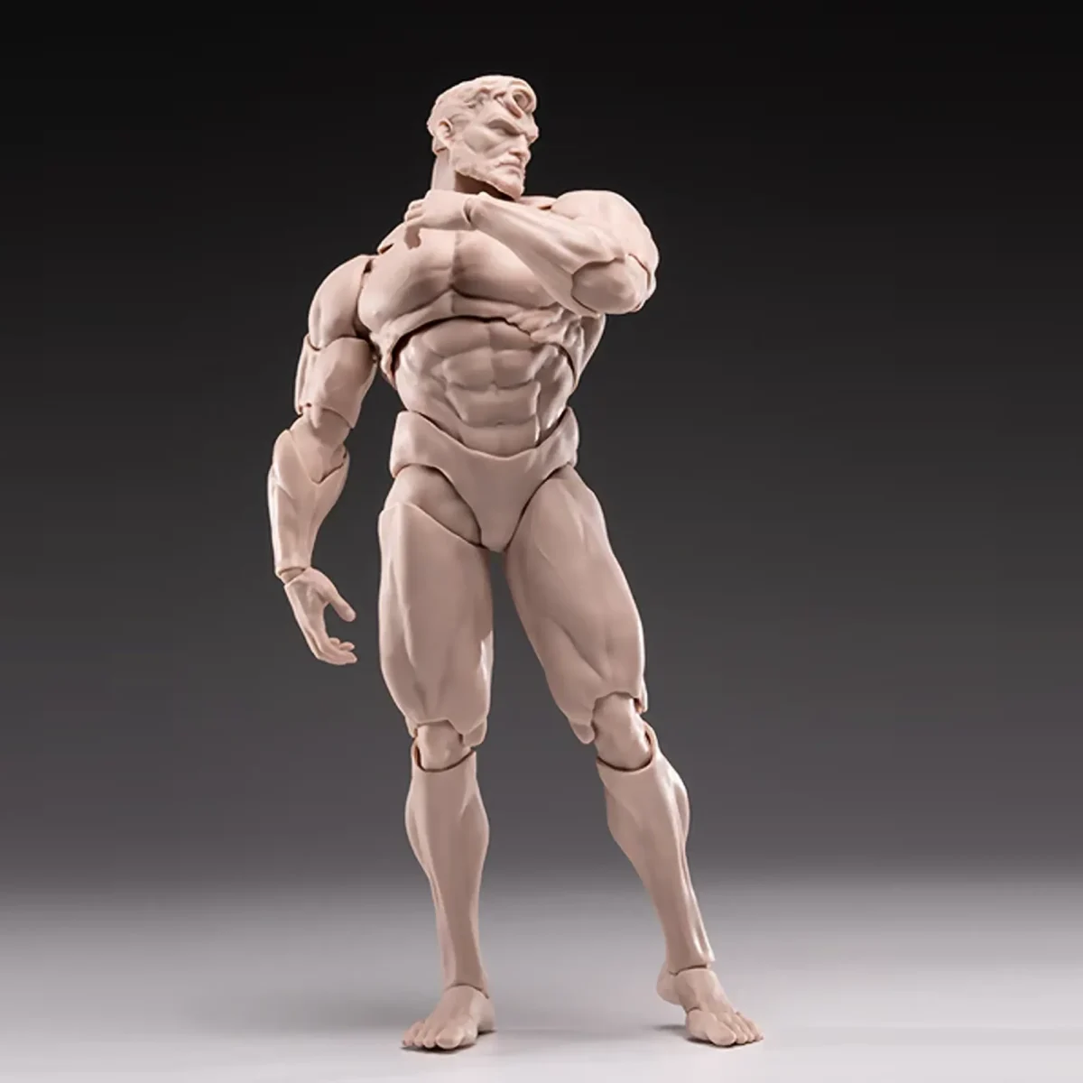 [ETA: Q3 2026] (PRE-ORDER - WHITE) INART 1/12 Scale Male Body β Action Figure - Image 1