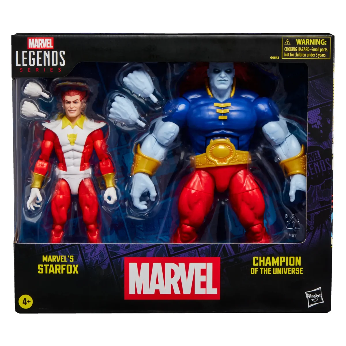 [ETA: 02/2026] (PRE-ORDER) HASBRO G0643 Marvel Legends Starfox and Champion of the Universe - Image 1
