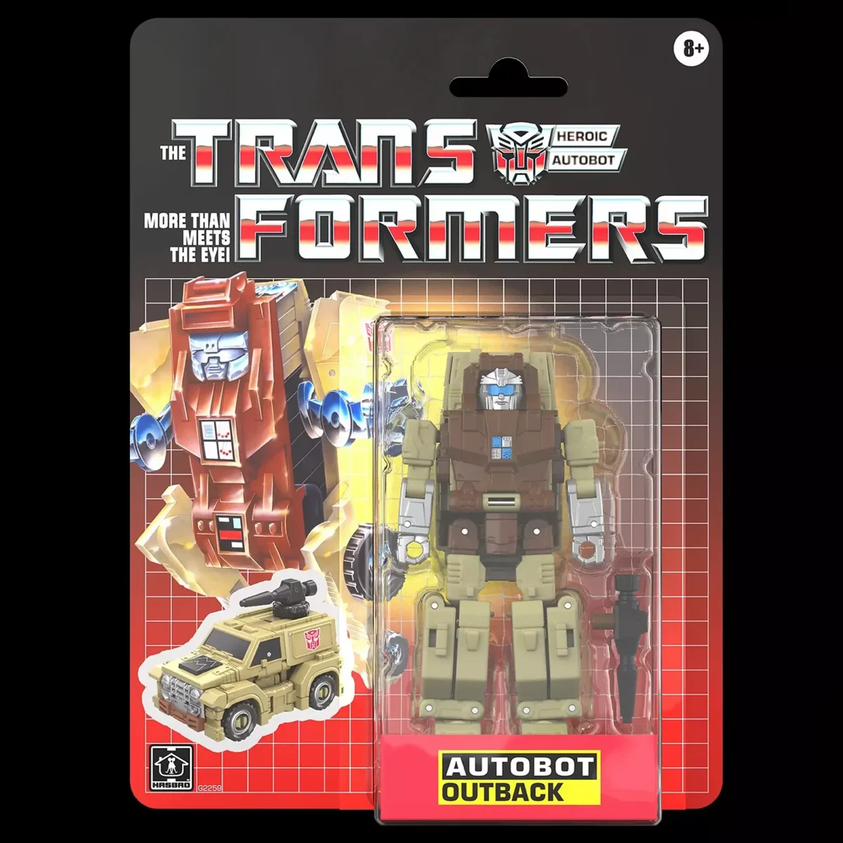 [ETA: 04/2026] (PRE-ORDER) HASBRO G2259 Retro G1 Autobot Outback - Image 1