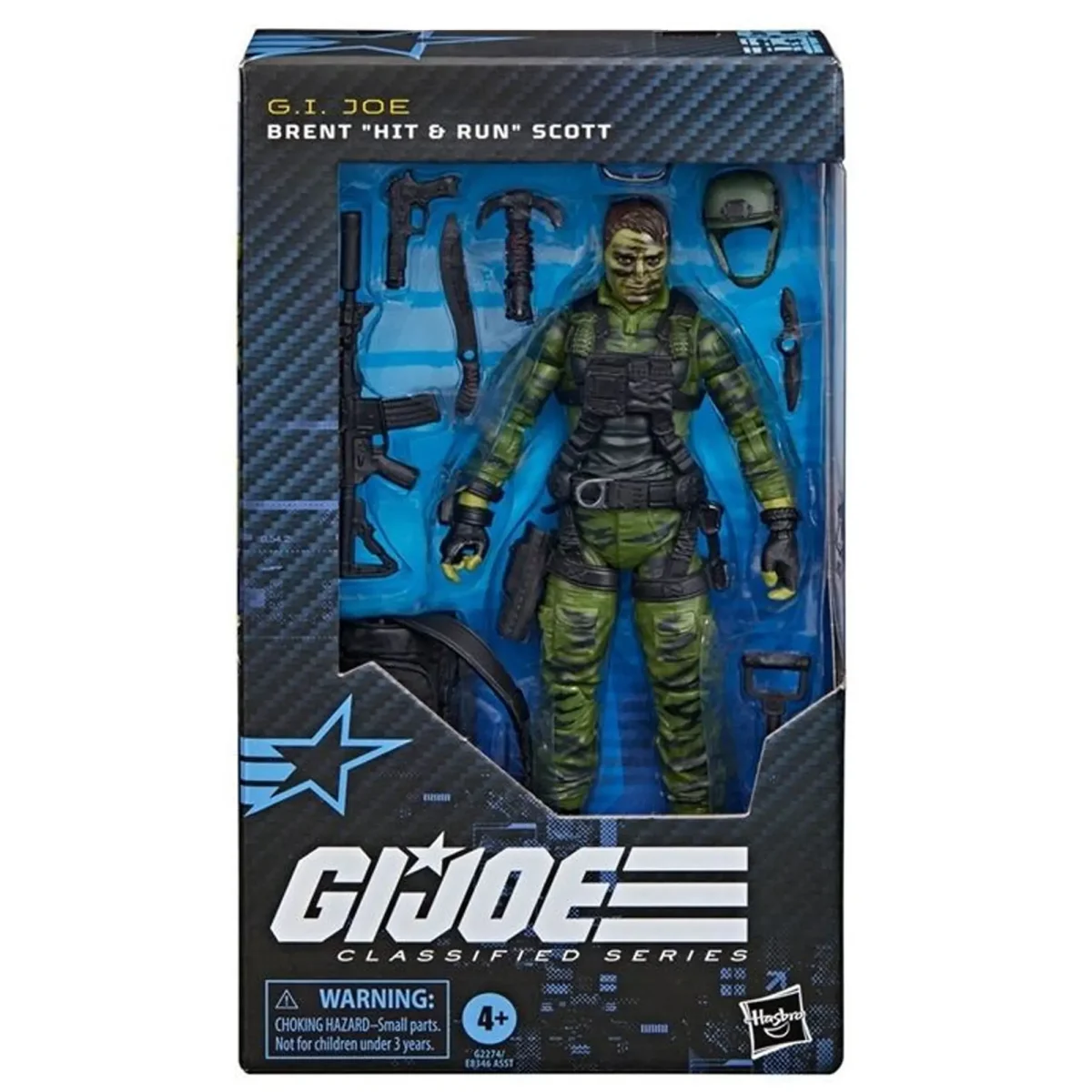 [ETA: 05/2026] (PRE-ORDER) HASBRO G2274 G.I.Joe Classified Brent "Hit & Run" Scott - Image 1