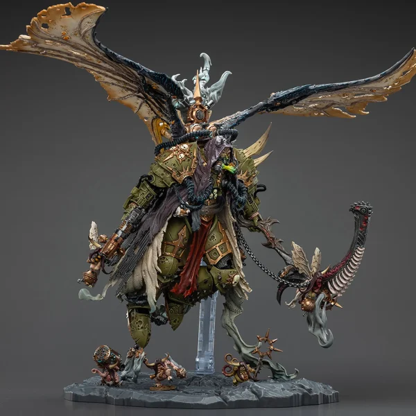 [ETA: Q1 2026] (PRE-ORDER) JOYTOY 1/18 Scale JT02564 Mortarion Daemon Primarch of Nurgle with Ancient weapons‘The Lantern' and ‘Silence