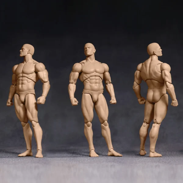 [ETA: Q2 2026] (PRE-ORDER - YELLOW SKIN) ADAM AD02-B 1/12 Scale Comic Brawny Male Action Figure Body Type B