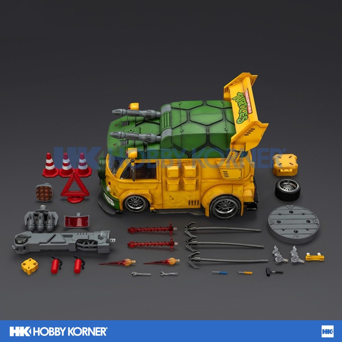 [ETA: 01/2026] (PRE-ORDER) JOYTOY 1/18 Scale JT02540 TMNT Turtle Van - Image 1