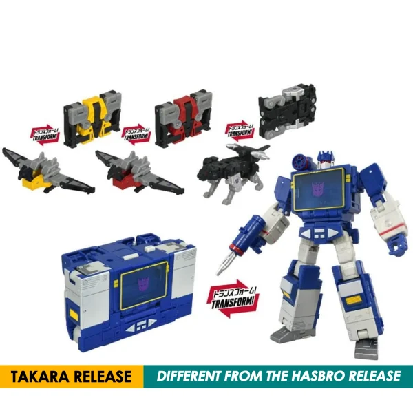 [ETA: 05/2026] (PRE-ORDER) TAKARA TOMY Transformers TS-18 Soundwave Set