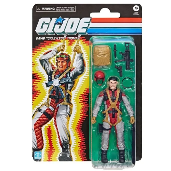 [ETA: 06/2026] (PRE-ORDER) HASBRO G2291 G.I.Joe Classified Retro Cardback David “Crazylegs” Thomas
