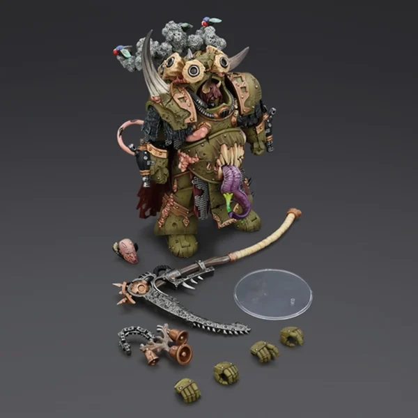 [ETA: 02/2026] (PRE-ORDER) JOYTOY 1/18 Scale JT02571 Death Guard Deathshroud Terminator Champion with Manreaper and Plaguespurter Gauntlets