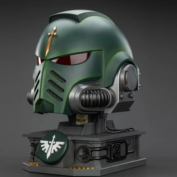 [ETA: Q1 2026] (PRE-ORDER) JOYTOY 1/1 Scale JT02762  Dark Angels MkX Helmet with Display Stand