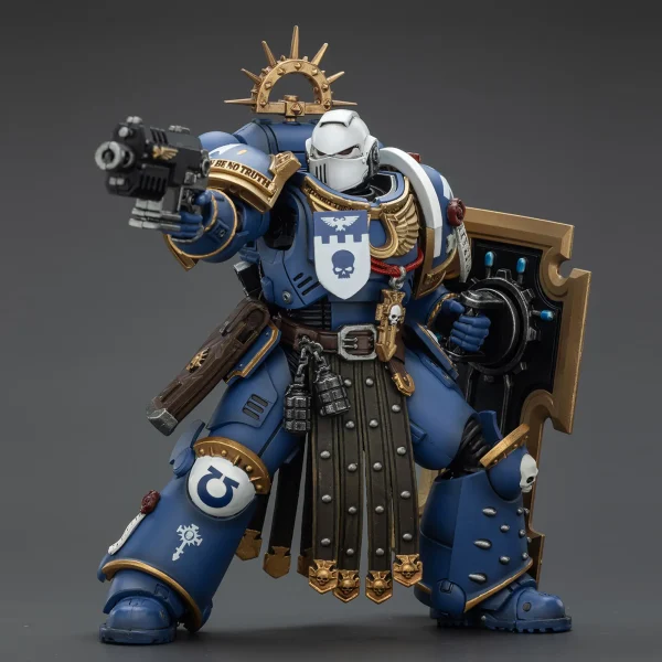[ETA: Q1 2026] (PRE-ORDER) JOYTOY 1/18 Scale JT02809 Ultramarines Torvald with Power Sword, Stormshield and Bolt Pistol