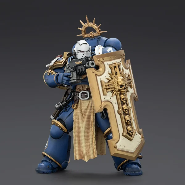 [ETA: Q1 2026] (PRE-ORDER) JOYTOY 1/18 Scale JT02793 Ultramarines Levantus with Power Sword, Stormshield and Bolt Pistol