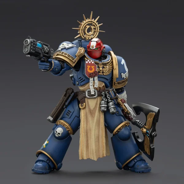 [ETA: Q1 2026] (PRE-ORDER) JOYTOY 1/18 Scale JT02786 Ultramarines Metaurus with Power Axe, Stormshield and Plasma Pistol