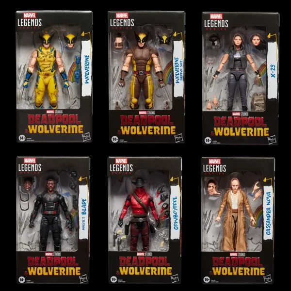 [ETA: 05/2026] (PRE-ORDER - CASE OF 6) HASBRO G2031 Marvel Legends 6 Inch Scale Deadpool and Wolverine Wave