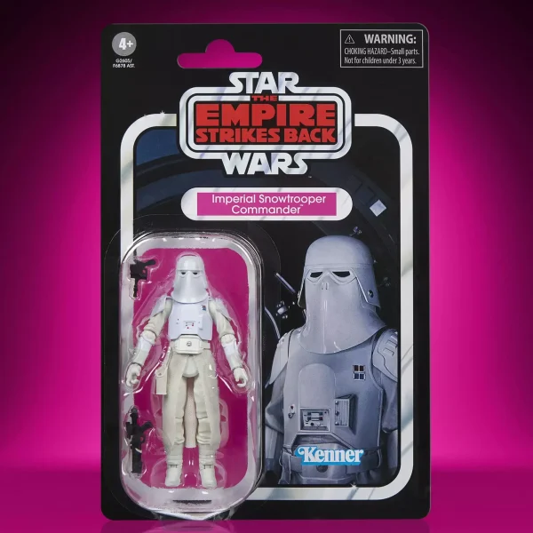 [ETA: 05/2026] (PRE-ORDER - F68785M8B ASST) HASBRO G2605 Star Wars TVC 3.75 Inch Scale Imperial Snowtrooper Commander