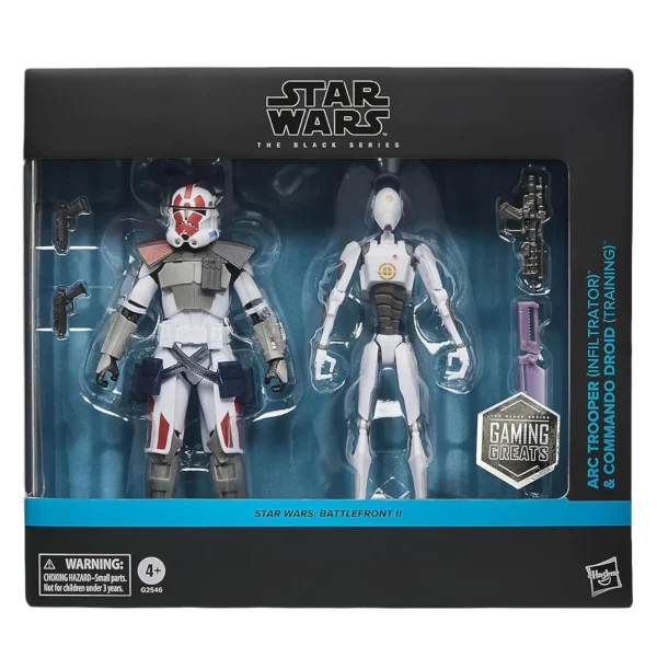 [ETA: 08/2026] (PRE-ORDER) HASBRO G2546 Star Wars TBS 6 Inch Scale ARC Trooper and Commando Droid