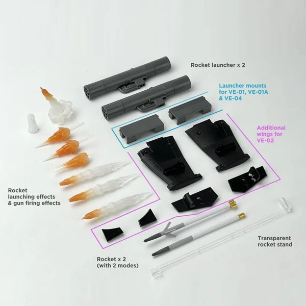 [ETA: Q1 2026] (PRE-ORDER) FANS HOBBY VEA-02 Rocket Launcher + Rocket Launching / Gun Firing Effects