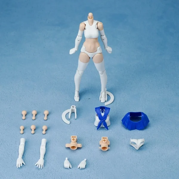 [ETA: Q1 2026] (PRE-ORDER - WHITE VERSION ) D-HOUSE 1/12 Scale Gunner Mecha - Musume Body Accessory Pack
