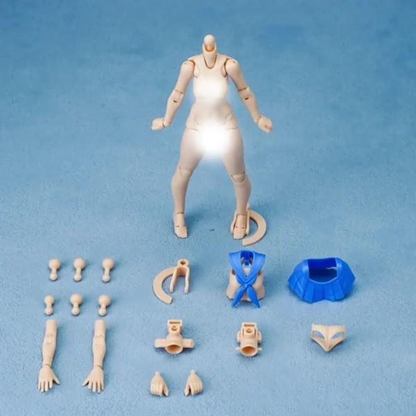 [ETA: Q1 2026] (PRE-ORDER - SKIN VERSION ) D-HOUSE 1/12 Scale Gunner Mecha - Musume Body Accessory Pack