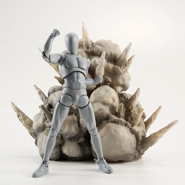 [ETA: 09/2026] (PRE-ORDER - GRAY VER.) BANDAI 73596-6 Tamashii Effect Explosion for S.H.Figuarts