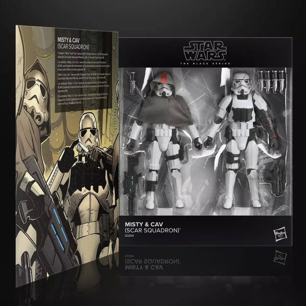 [ETA: 07/2026] (PRE-ORDER) HASBRO G3204 Star Wars TBS 6 Inch Misty and Cav (SCAR Squadron)