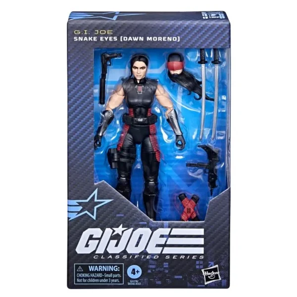 [ETA: 08/2026] (PRE-ORDER) HASBRO G2278 G.I.Joe Classified Retro Snake Eyes (Dawn Moreno)
